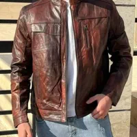 کت چرم طبیعی مدل کلاسیک