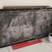 سنگ مشکی مرمر ابزار خورده و بسیار شیک