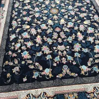 دوتا فرش  12متری گل رز طرح جانان به فروش میرسد