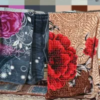 پتو گلبافت دونفره درجه۱ ودرجه ۲ ونوزاد گل برجسته|رختخواب، بالش، پتو|لردگان, |دیوار