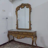 فروش آینه کنسول چوبی