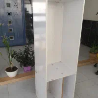 قفسه چوبی مغازه ای سالم و تمیز|کتابخانه، شلف، قفسههای دیواری|اردبیل, |دیوار