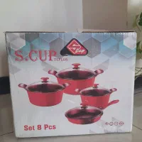 سرویس ۸ پارچه نو تفلون گرانیتی