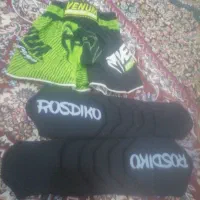 شورت کینگ بوکس ونوم با حرفه ای با ساق بند حرفه ای