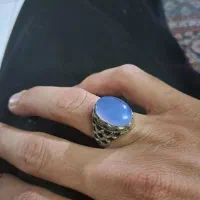 انگشتر عقیق کبود عقیق یمن