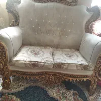 مبل سلطنتی هفت نفره وسه عسلی وناهار خوری|مبلمان خانگی و میز عسلی|قدس, شهرقدس|دیوار