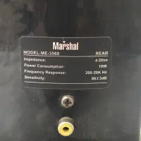 اسپیکر باند بلندگو مارشال باکیفیت درحد نو|سیستم صوتی خانگی|مشهد, توس (بلوار توس)|دیوار