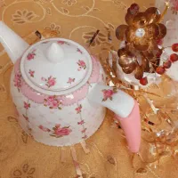 کتری و قوری چینی لاوین