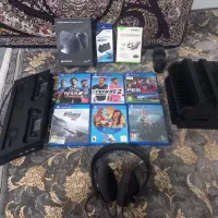 انواع دیسک بازی پلی ۴ اورجینال وپایه شارژ وهدفون