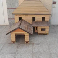 کلبه چوبی دستساز حیوانات