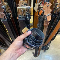 کمربند چرم گاومیش