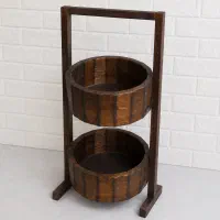 جای سیب زمینی و پیاز چوبی ضد اب