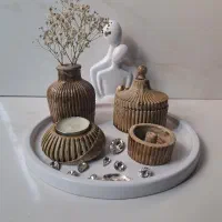 ست جلو مبلی|صنایع دستی و سایر لوازم تزئینی|امیدیه, |دیوار