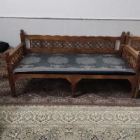یک عدد تخت ستنی|تخت و سرویس خواب|قم, تولید دارو و یخچال|دیوار