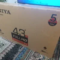 تلویزیون SUNIYA 43|تلویزیون و پروژکتور|شیراز, باغ تخت|دیوار