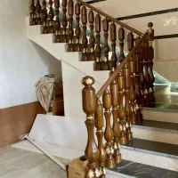 طراحیساخت واجرای نرده استیل چوبی فلزی و...|خدمات پیشه و مهارت|پیشوا, |دیوار