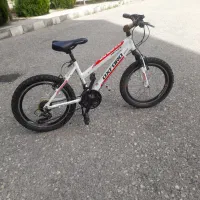 دوچرخه سایز ۲۰  دنده ای بدنه آلومنیوم درحدنو