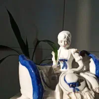 مجسمه انتیک خارجی سالم