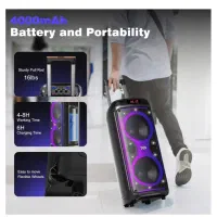 اسپیکر شارژی خارجی|سیستم صوتی خانگی|اراک, |دیوار