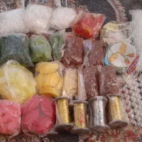 لوازمات گل های کریستالی