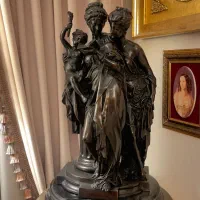 مجسمه های انتیک برنز