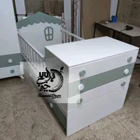 تخت و سرویس خواب کودک لاکچری|تخت و سرویس خواب|رشت, استقامت ۲|دیوار
