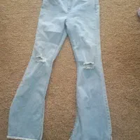 شلوار بوت کات زاپدار