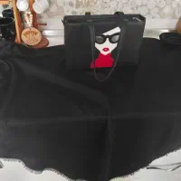 ست روسری قواره دار و کیف نو فقط دویست