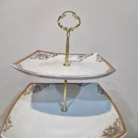 شیرینی خوری چینی دو طبقه|ظروف سرو و پذیرایی|تهران, صادقیه|دیوار