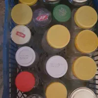 قوطی شیشه ای و طلقی