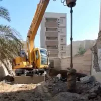شمع کوبی، حفاری شمع، شمع ساختمان