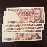 اسکناس ۱۰۰ کشور لهستان ۱۹۸۸