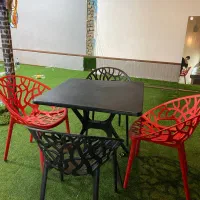 میز و صندلی طرح شاخه و برگی|میز و صندلی غذاخوری|آمل, |دیوار