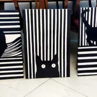 فروش ست تابلو گربه