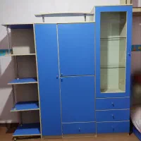سرویس تخت و کمد کودک و نوجوان اسپرت ۴تیکه با تشک|تخت و سرویس خواب|پاکدشت, پاکدشت (مامازند)|دیوار