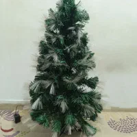 دوکاج کریسمس رقص نور دار ارتفاع ۹۰ مدل نوک برفی