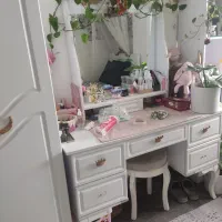 سرویس خواب دخترانه برند ژیک|تخت و سرویس خواب|رشت, جهاد|دیوار