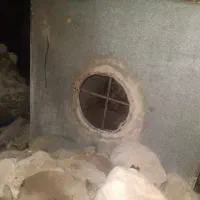 مخزن آب ورق قدیمی|ابزارآلات|مسجد سلیمان, |دیوار