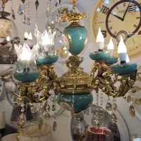 لوستر فیروزه ای**/ برنجی سلطنتی