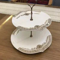 ظرف دو طبقه ورساچه برند گلد کیش