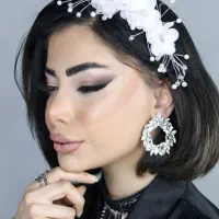 میکاپ و شنیون اقتصادی عروس در سالن زیبایی شانلی|خدمات آرایشگری و زیبایی|قزوین, |دیوار