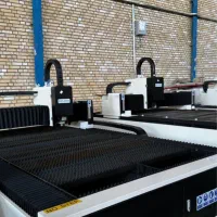 فروش دستگاه لیزر فایبر برش فلزات/اقساطی و موجود