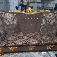 فروش مبلمان هفت نفره با میز عسلی