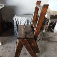 صندلی تمام چوب چند کاره|صندلی و نیمکت|ساری, |دیوار