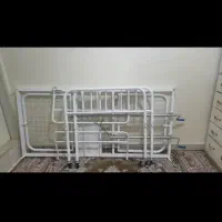 فروش فوری تخت بیمارستانی دوشکن به همراه تشک