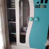 کمد کودک ویترین دار ، دو کشو