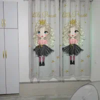 پرده طرح دخترانه