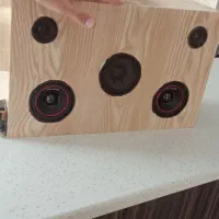 اسپیکر دستساز چوبی