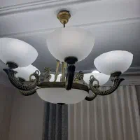 ۴عدد لوستر|لوستر و چراغ آویز|گرگان, |دیوار