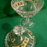 شکلات خوری بلور پایه دار|کلکسیون اشیاء عتیقه|تهران, توحید|دیوار